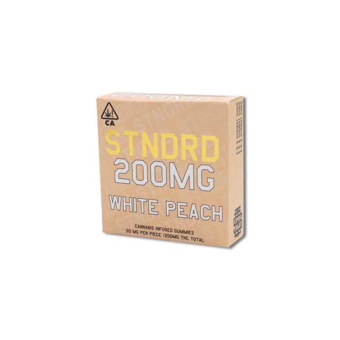 STNDRD - 200 mg - Sativa - White Peach (Pk 1)