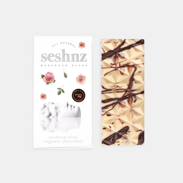 Seshnz chocolate bar | 5000 mg | Dubai - White Chocolate | pk 1