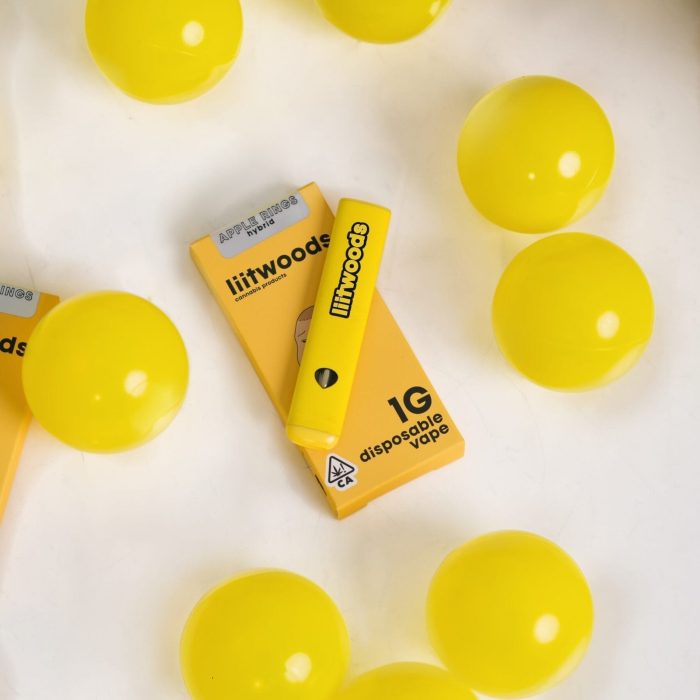 liitwoods disposables 1 gr - Indica Wild Strawberry Creme - 1 Unit