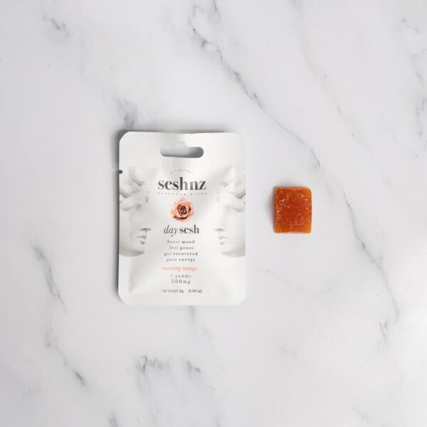 Mushroom Blend Gummies - Day Sesh - Morning Mango (Singles)
