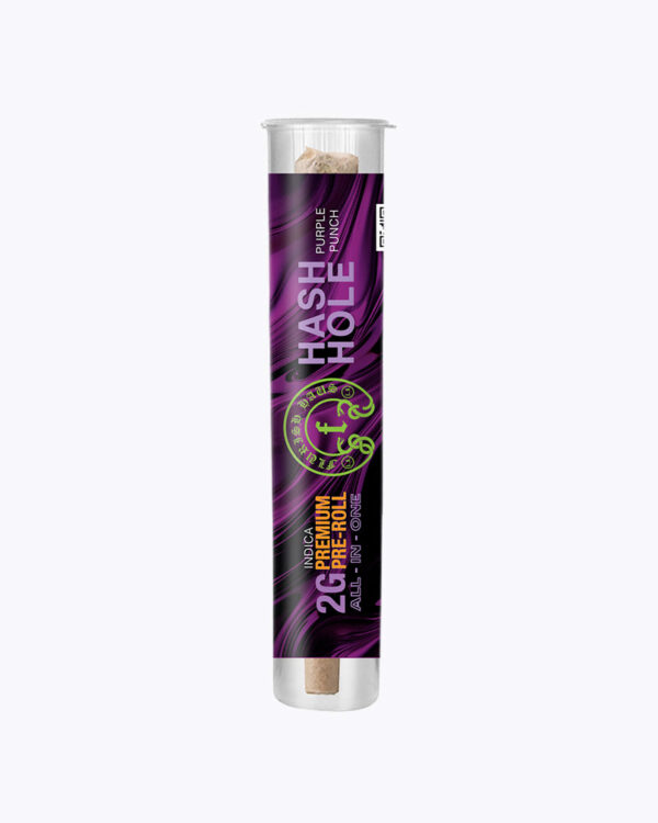Hash Hole 2g Premium Pre-Roll – Indica - Purple Punch