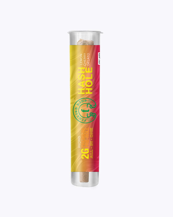 Hash Hole 2g Premium Pre-Roll – Hybrid - Lemon Cherry Gelato